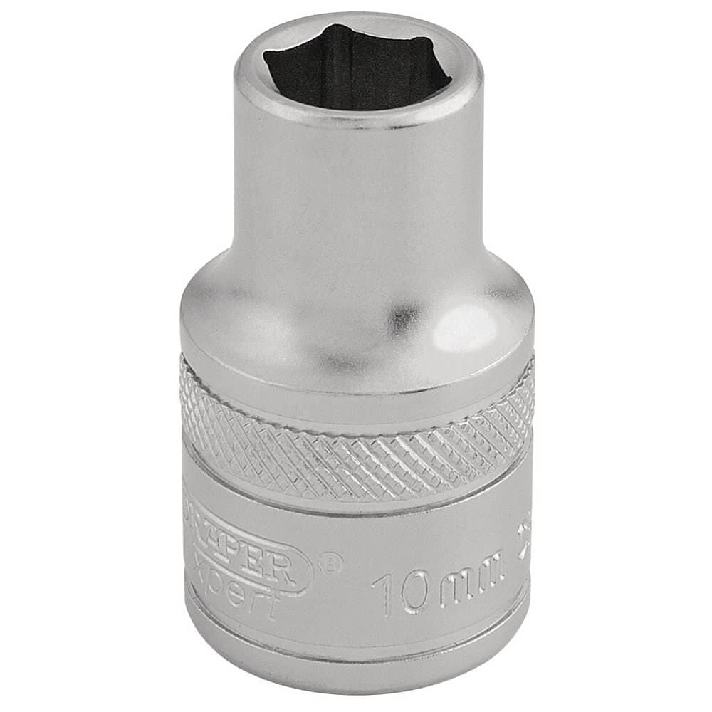 Draper Expert 16598 6 Point Metric Socket 1/2in Sq. Dr. 10Mm each