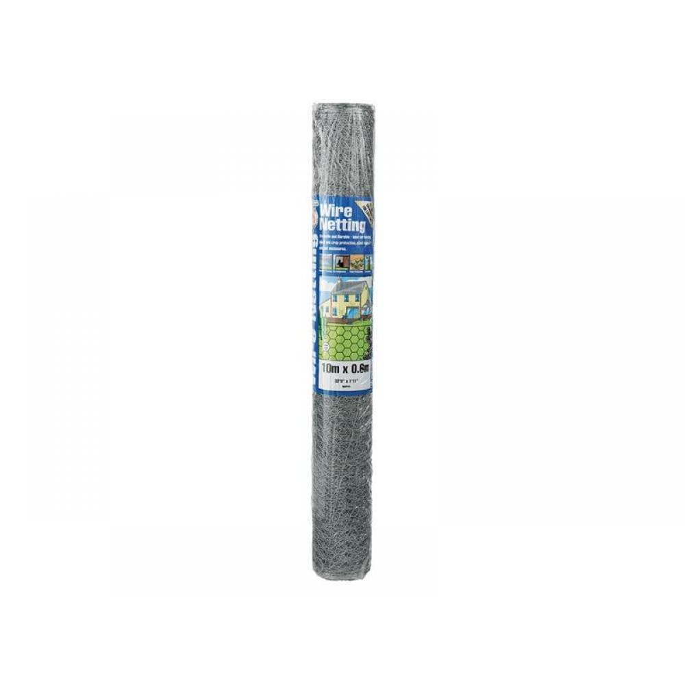Gardman 50035 Galvanised Wire Netting 13Mm² Hexagon 10 X 0.6M