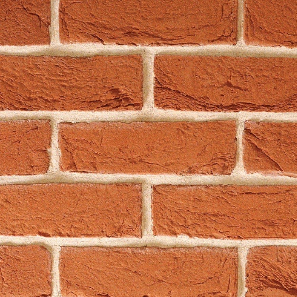 Traditional Brick & Stone Imperial Orange Blend Fine Handmade Textured Facing Brick 65mm | Pack of 515