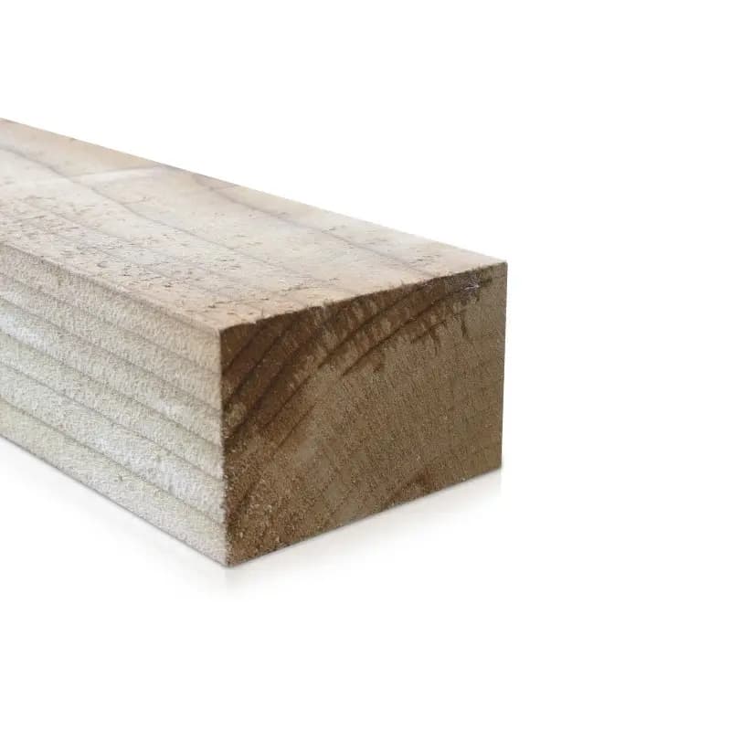 4.8m x 125mm x 75mm Sawn (Treated)