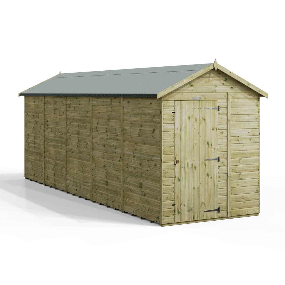 Powersheds 20x6 Premium Powersheds Apex No Windows