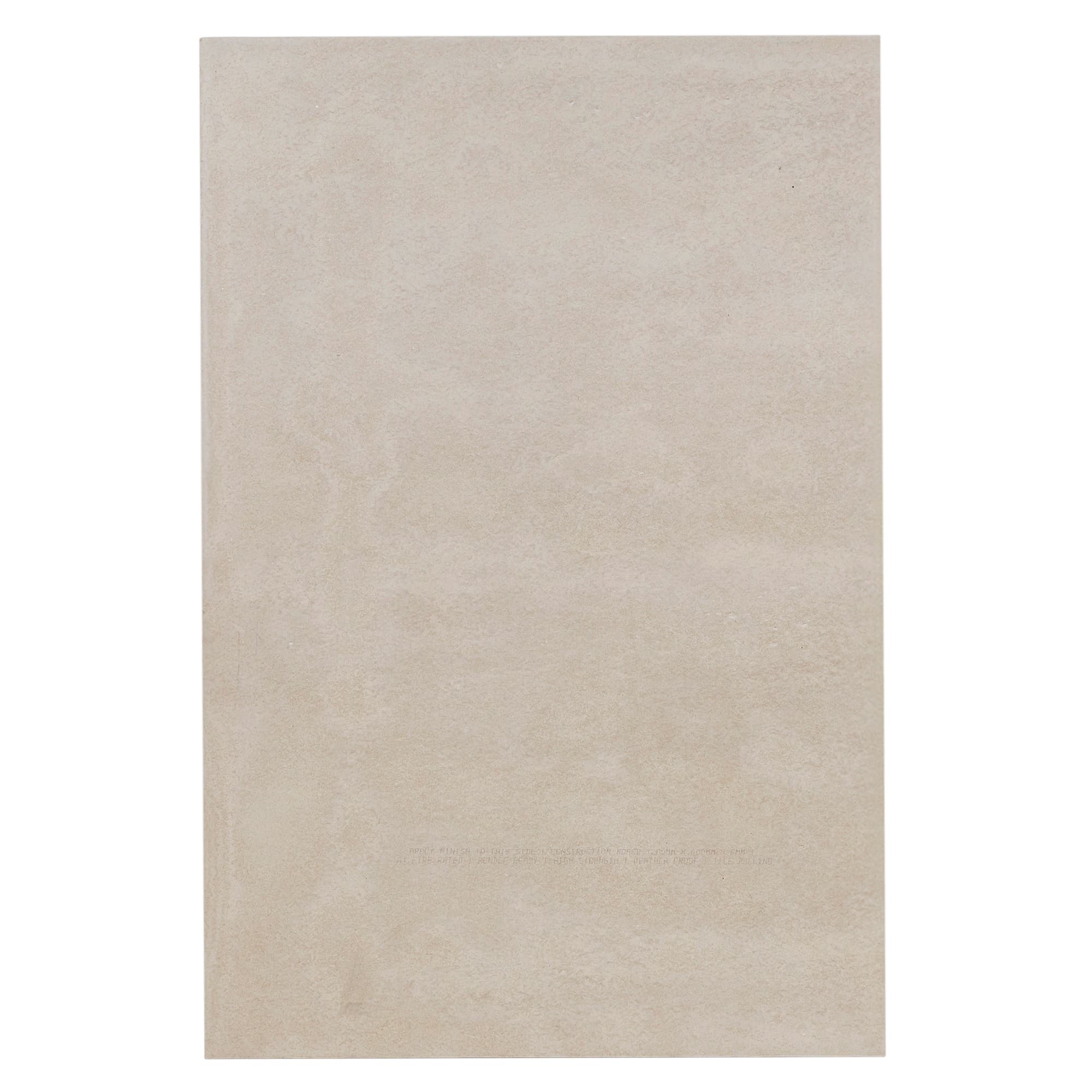 Sts NoMorePly Light Grey Fibre Cement Tile Backer Board, 1200x800x12mm