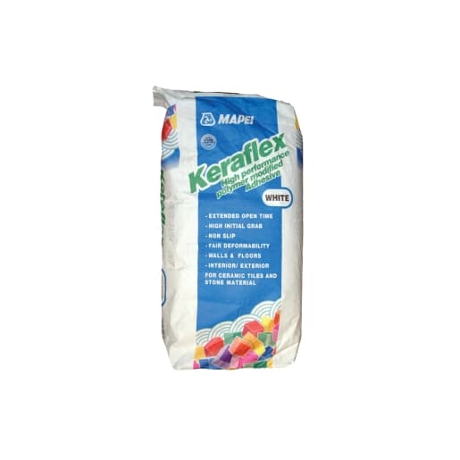Mapei Keraflex Non Rapid White Adhesive 20kg