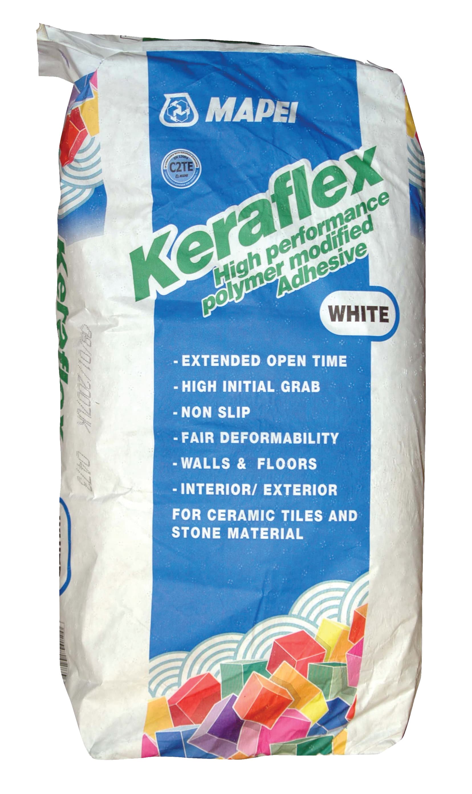 Mapei Keraflex Non Rapid White Adhesive 20kg