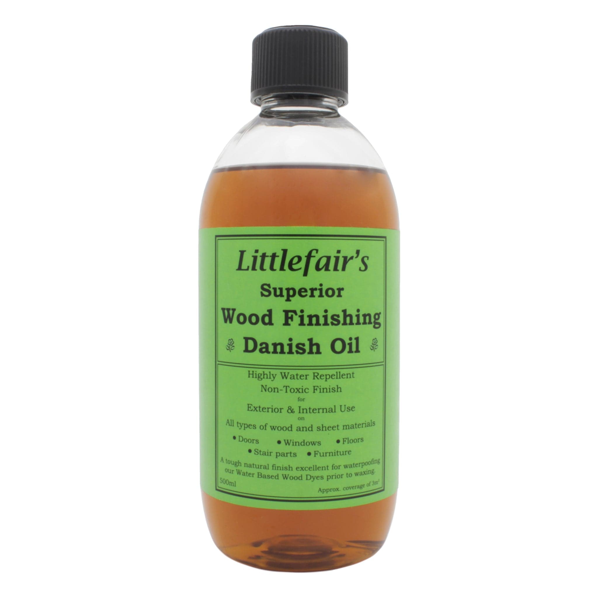Littlefair Danish Oil - Indoor/Outdoor Non Toxic Wood Finish