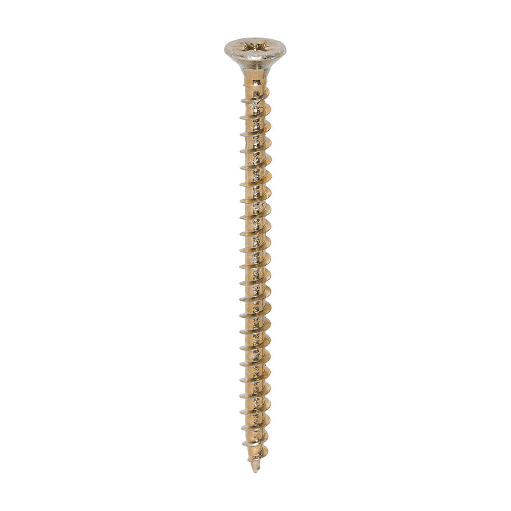Chipboard & Woodscrews - PZ Double Countersunk - Yellow