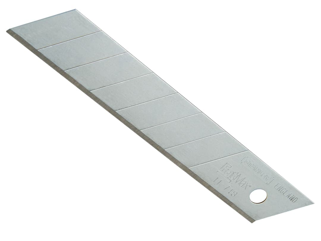 STANLEY® Hand Tools FatMax® Snap-Off Blades 18mm (Pack 10) 2-11-718