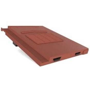 Tile Vent Non-Profile - Antique Red