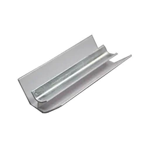 PBSL Group Internal Wall Panel Internal Corner Trim - 2600mm Chrome - For 8mm Bathroom/ Kitchen/ Ceiling Panels