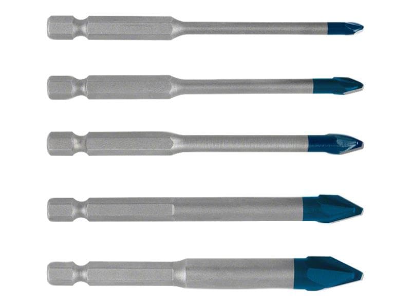 Bosch Powertool Accessories 2608900597 Expert Hex-9 Hard Ceramic Drill Bit Set 5 Piece