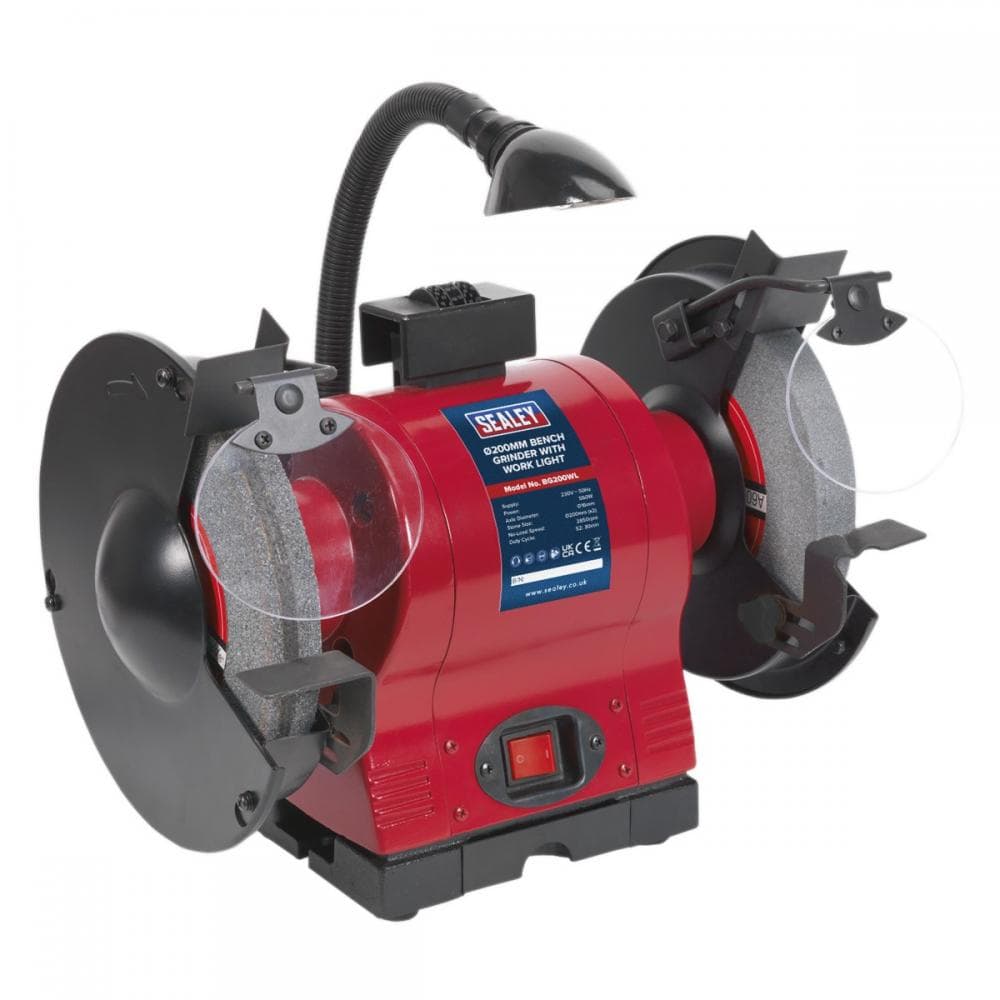 Sealey BG200WL Bench Grinder Ø200Mm With Worklight 550W/230V