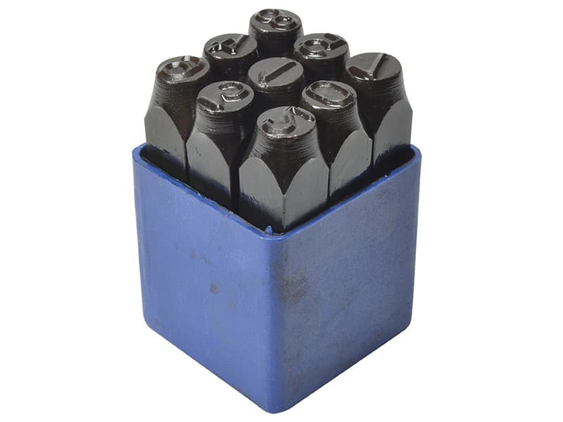 Faithfull AFS0352 Number Punch Set 10Mm