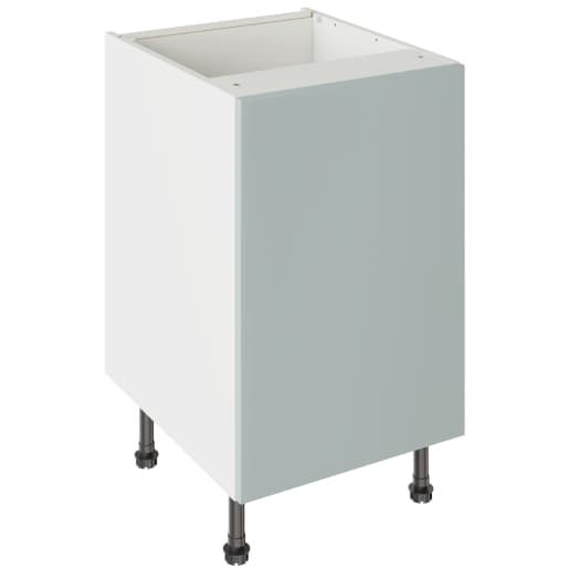 Flatpack 500 Base Kitchen Cabinet Slab Supermatt Aquamarine