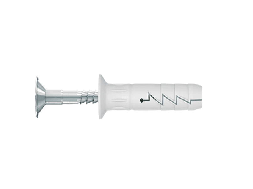 Rawlplug 8mm x 60mm Hammer Fixing Countersunk Zinc Plated Qty 20