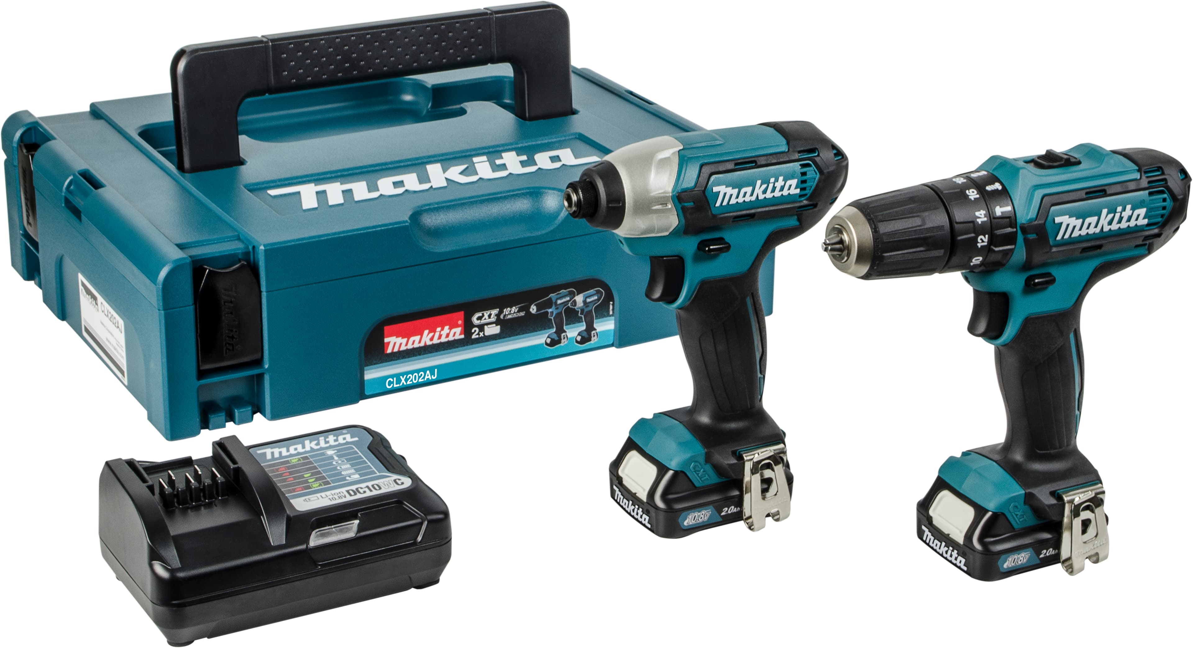 Makita LXT Combi Drill and Impact Driver 12V CLX228AJ - 2 Pack