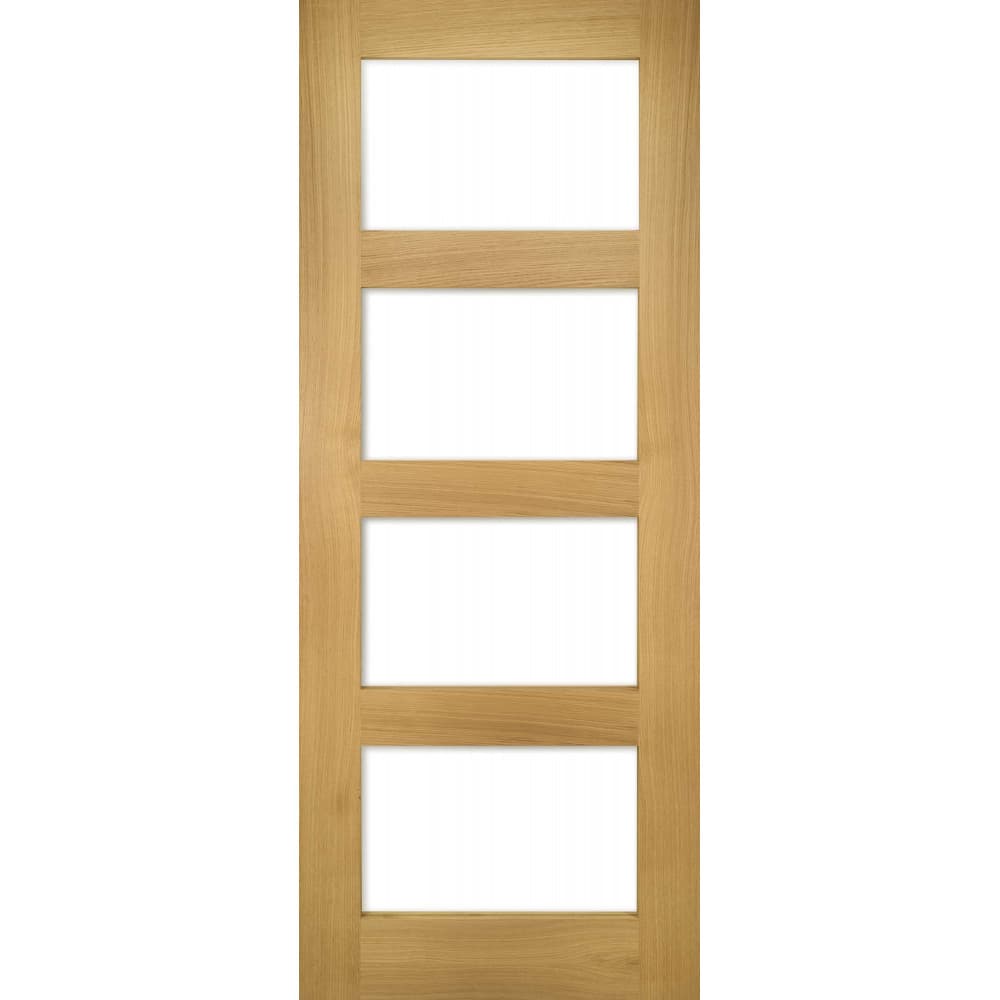 Deanta Coventry Prefinished Oak Glazed 2040mm x 726mm x 40mm