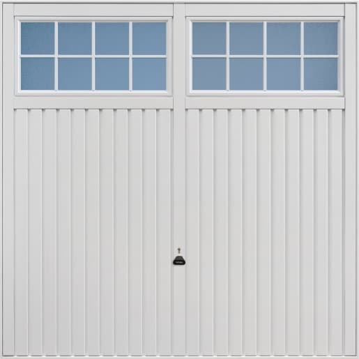 Garador Salisbury Type C Steel Up & Over Garage Door White 2134mm x 2134mm