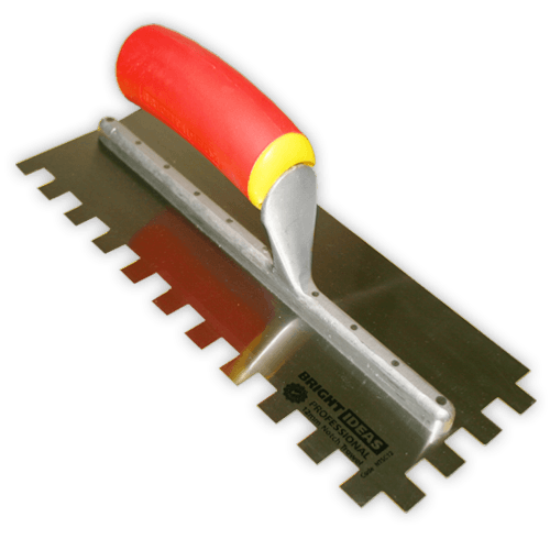 Comfy Grip Professional Square Notch Trowel