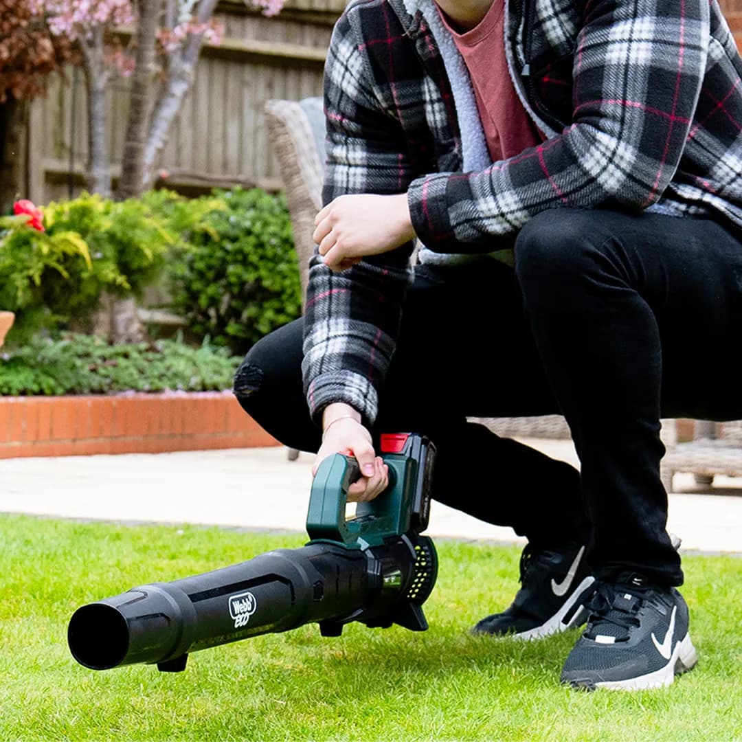 20v Blower c/w 4ah bat & Char