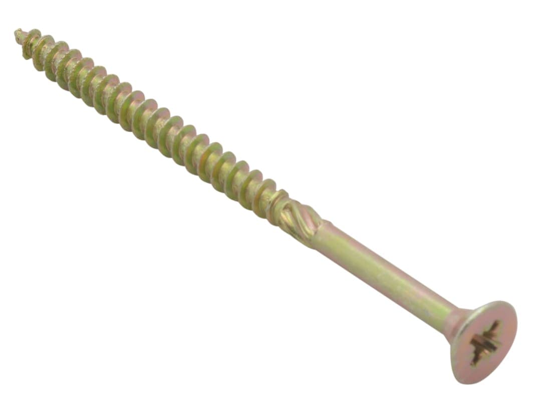 ForgeFix Spectre™ PZ Compatible Wood Screw CSK ZYP 6.0 x 80mm Box 100 SPE680Y