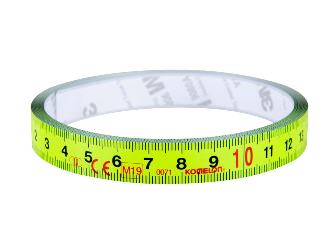 Komelon Stick Flat Tape Measure 2m (Width 13mm) (Metric only) FLT23
