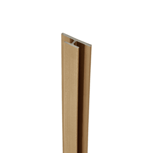 Composite Panel Cladding Joint Trim - 3.6mtr Natural Oak