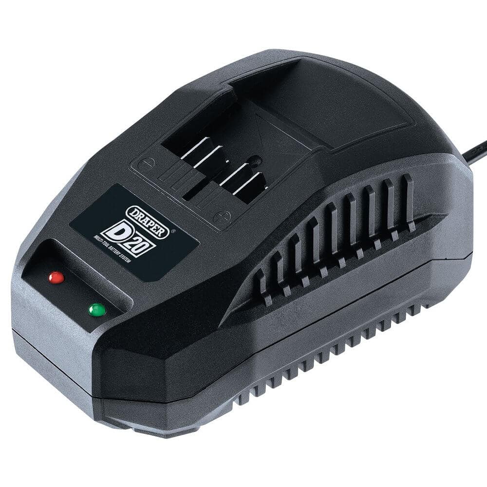 Draper 97914 D20 20V Li-Ion Battery Charger 2.4A each