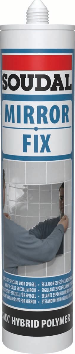 Soudal Mirror Fix Adhesive White 290Ml 132437