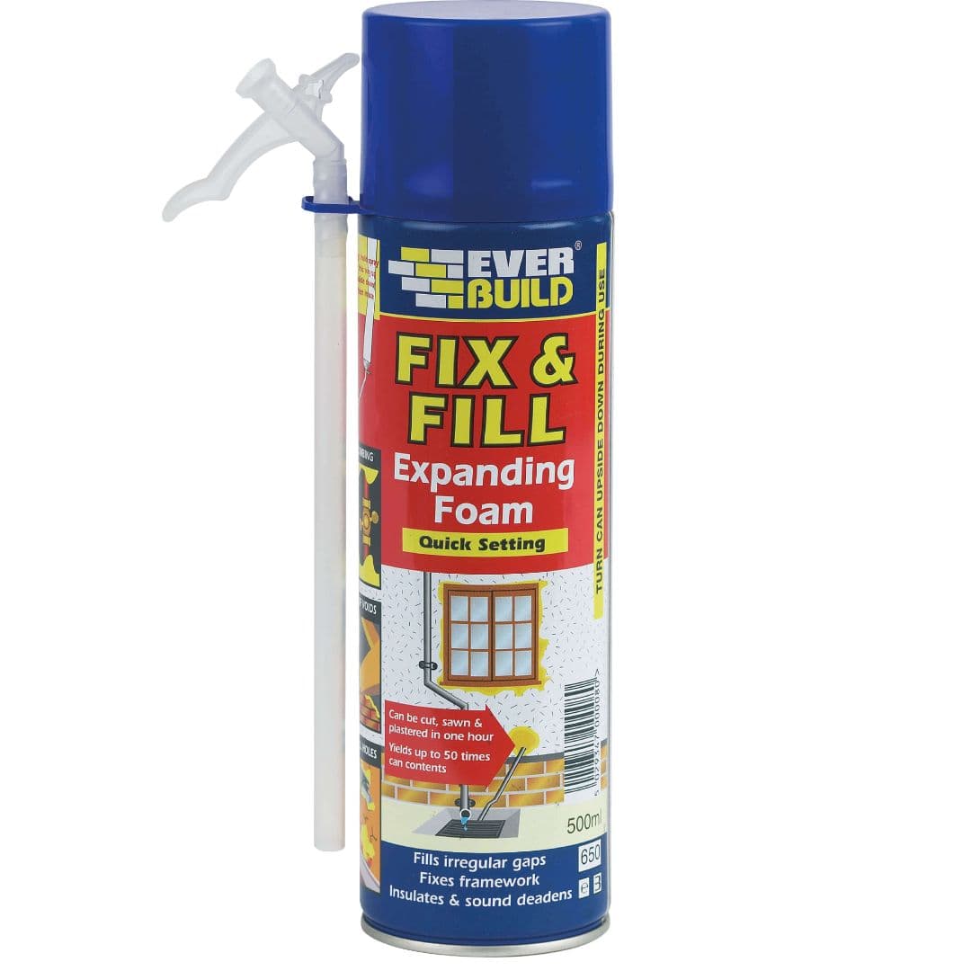 Everbuild Fix & Fill Foam 500Ml