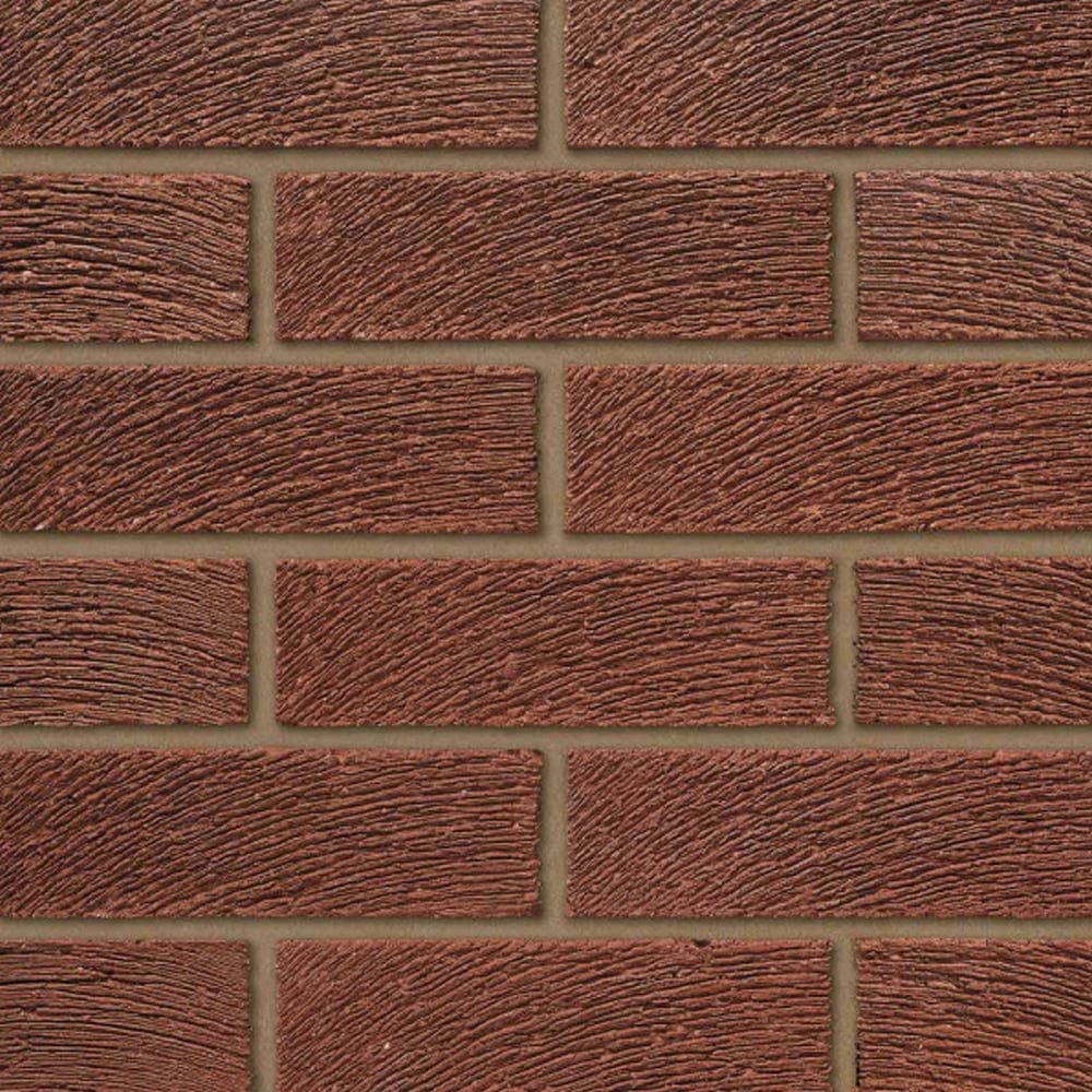 Ibstock Throckley Red Rustic Facing Brick 65mm | Pack of 500