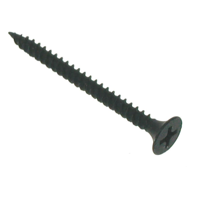 4Trade 3.5 x 60mm Drywall Screw Bugle Head Black Qty 500
