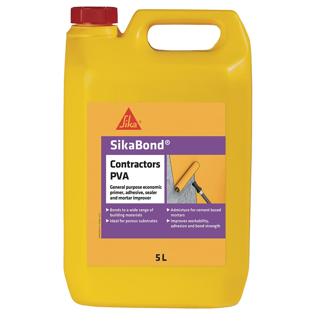 Sikabond® White Contractors PVA General Purpose Adhesive, 5L