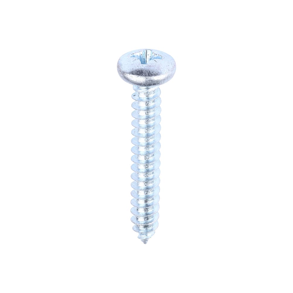 Timco Self-Tapping Screws - Pz - Pan - Zinc Box 200 10114CPAZS