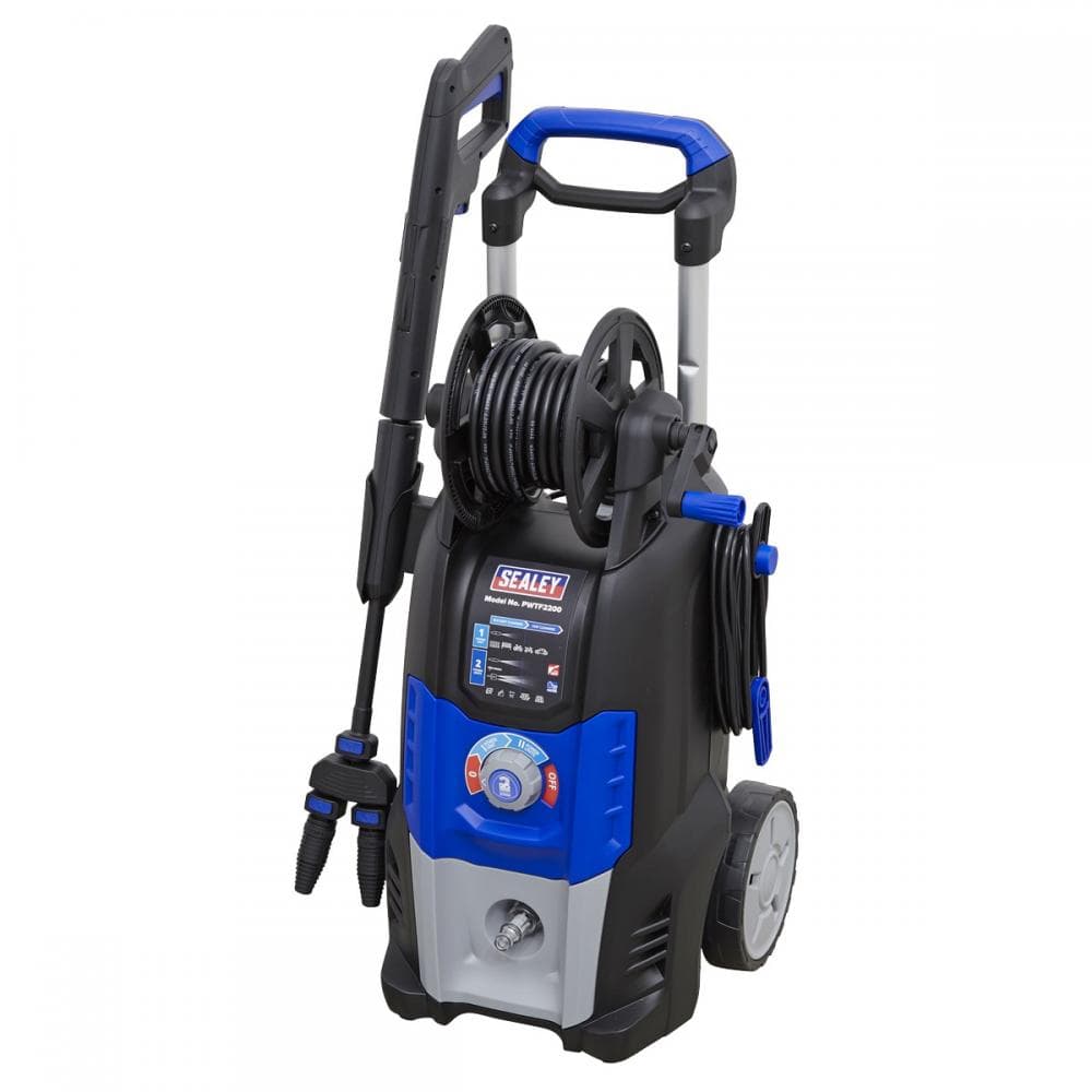 Sealey PWTF2200 Pressure Washer 150Bar 810L/Hr Twin Pump With Tss & Rotablast® Nozzle