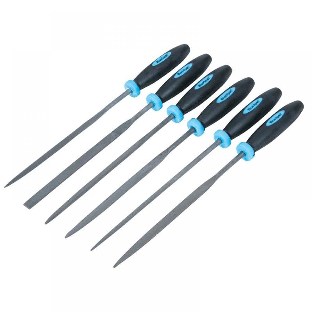 Bluespot Tools 22652 Mini File Set With Pouch 6 Piece