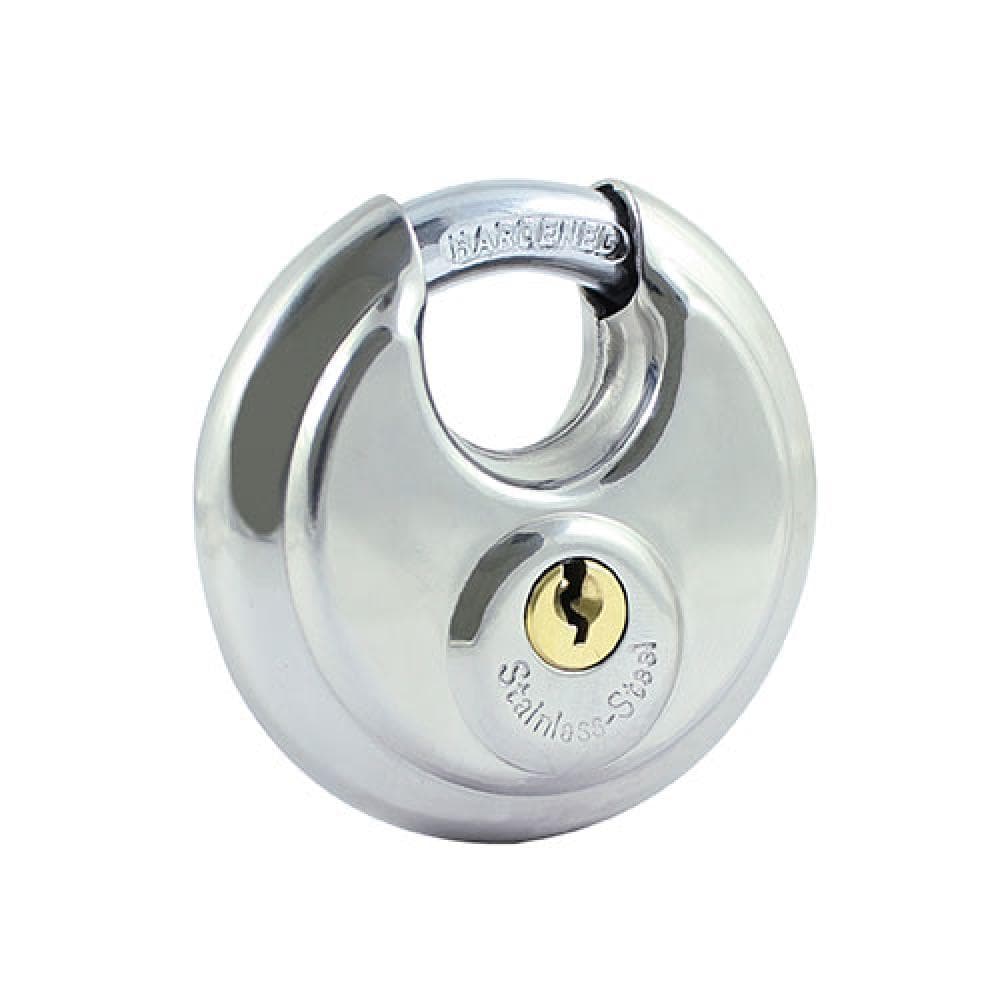 Timco DP70 Disc Padlock - A2 Stainless Steel 70Mm Blister Pack 1