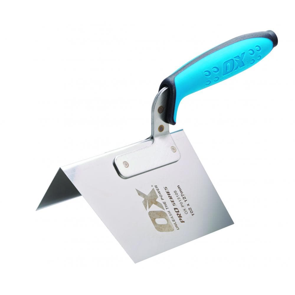 Ox Tools OX-P013105 Ox Pro Dry Wall External Corner Trowel 100 X 125Mm EA