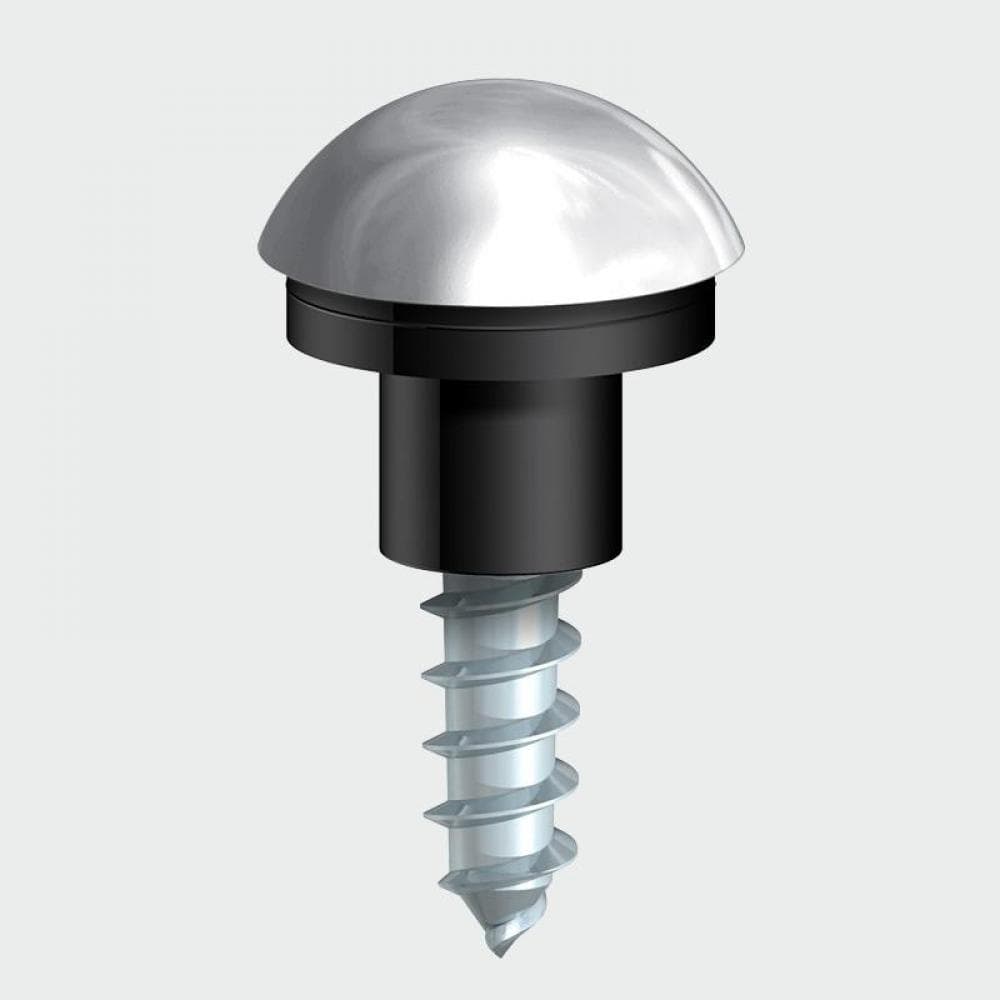 Timco 00082CMIR200 Mirror Hanging Screws - Zinc - Chrome Dome 8 X 2 Box 200