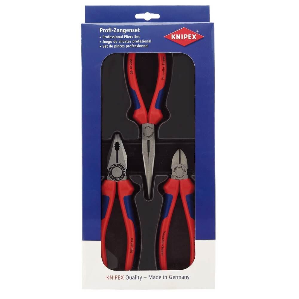 Knipex 33778 00 20 11 Pliers Assembly Pack (3 Piece) per pack