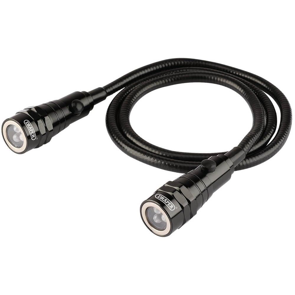 Draper 99703 Twin Led Flexible Inspection Light With Magnetic Ends 905Mm each