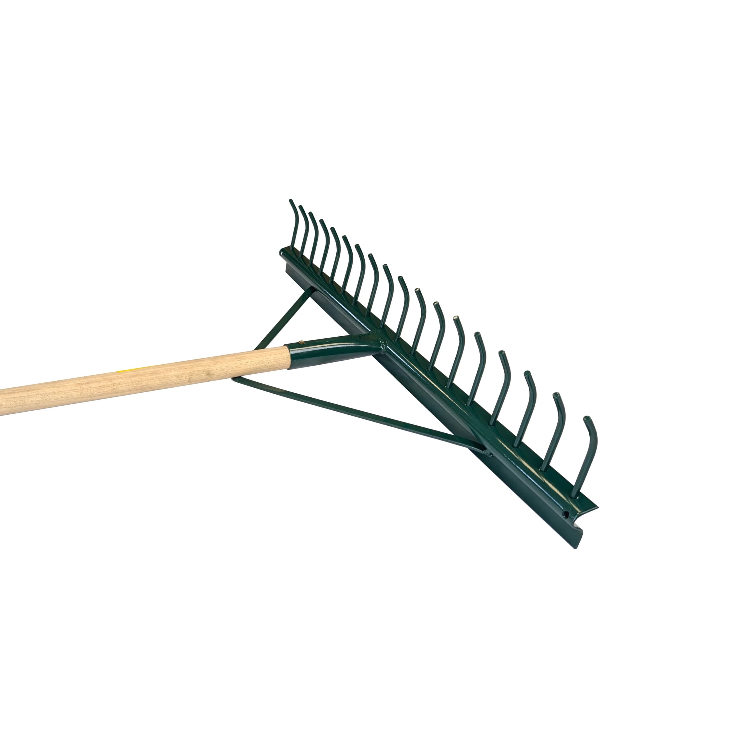 18T Metal Landscape Rake with Grading Bar