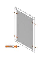 Spring Pin Mounting Set (code: 4566) Fly Screen Accessories