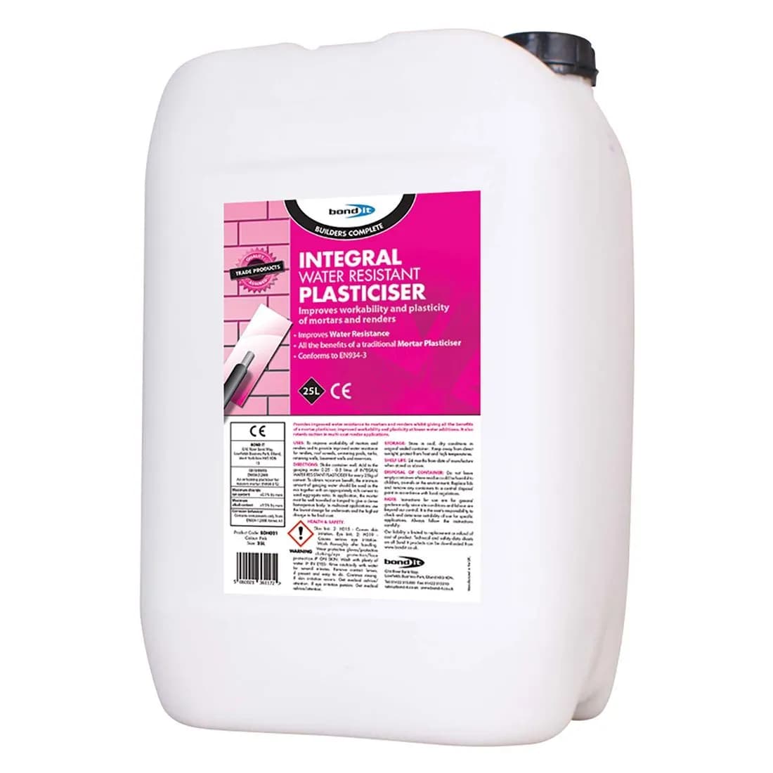 Bond It Integral Water Resistant Plasticiser 25L