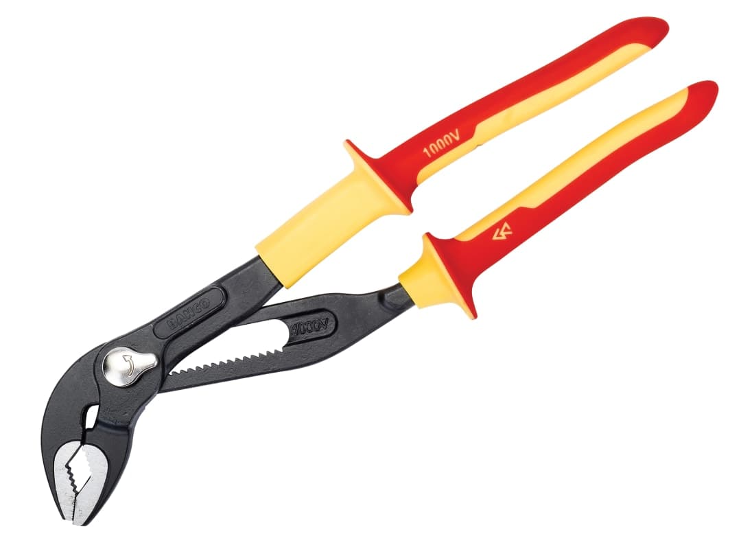 Bahco VDE Quick-Adjust Water Pump Pliers 250mm - 44mm Capacity 7224S