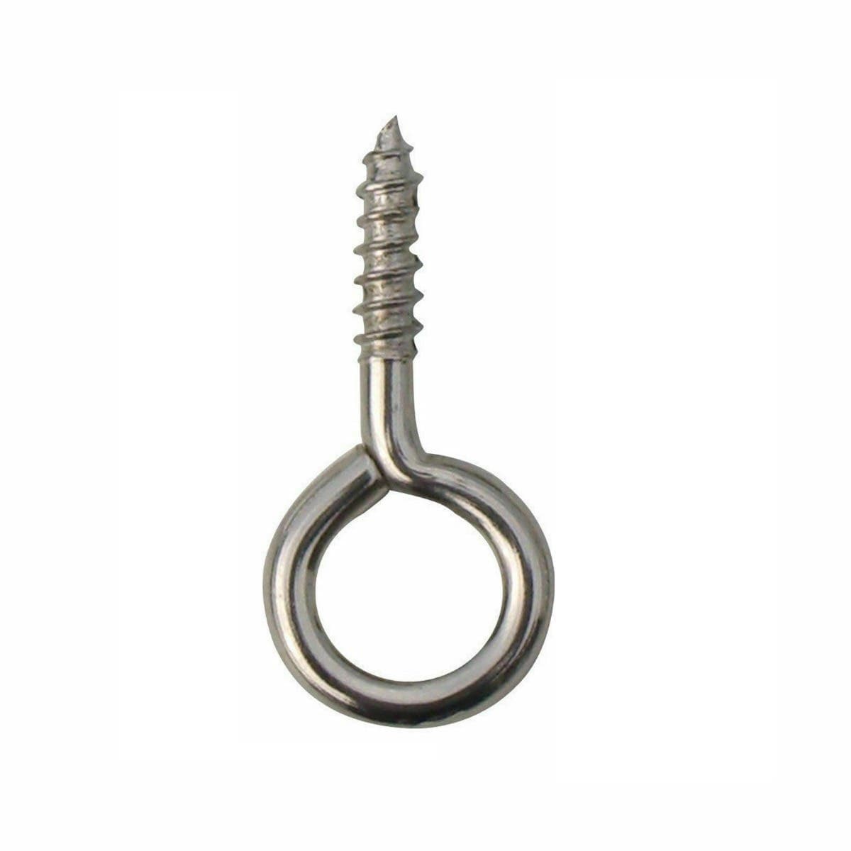 Curtain Wire Eyes 23 X 14 Nickel Pack 500