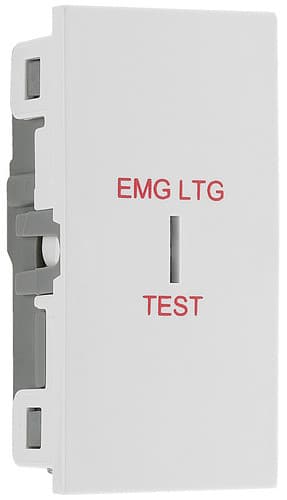 Em Wh 20Ax 2W Key Sw (Emer Light Test) EMSW12ELW-01
