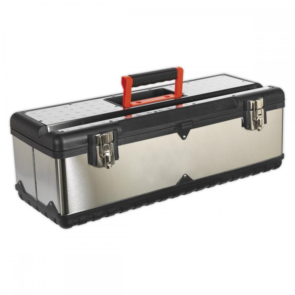 Sealey AP660S Stainless Steel Toolbox 660Mm With Tote Tray