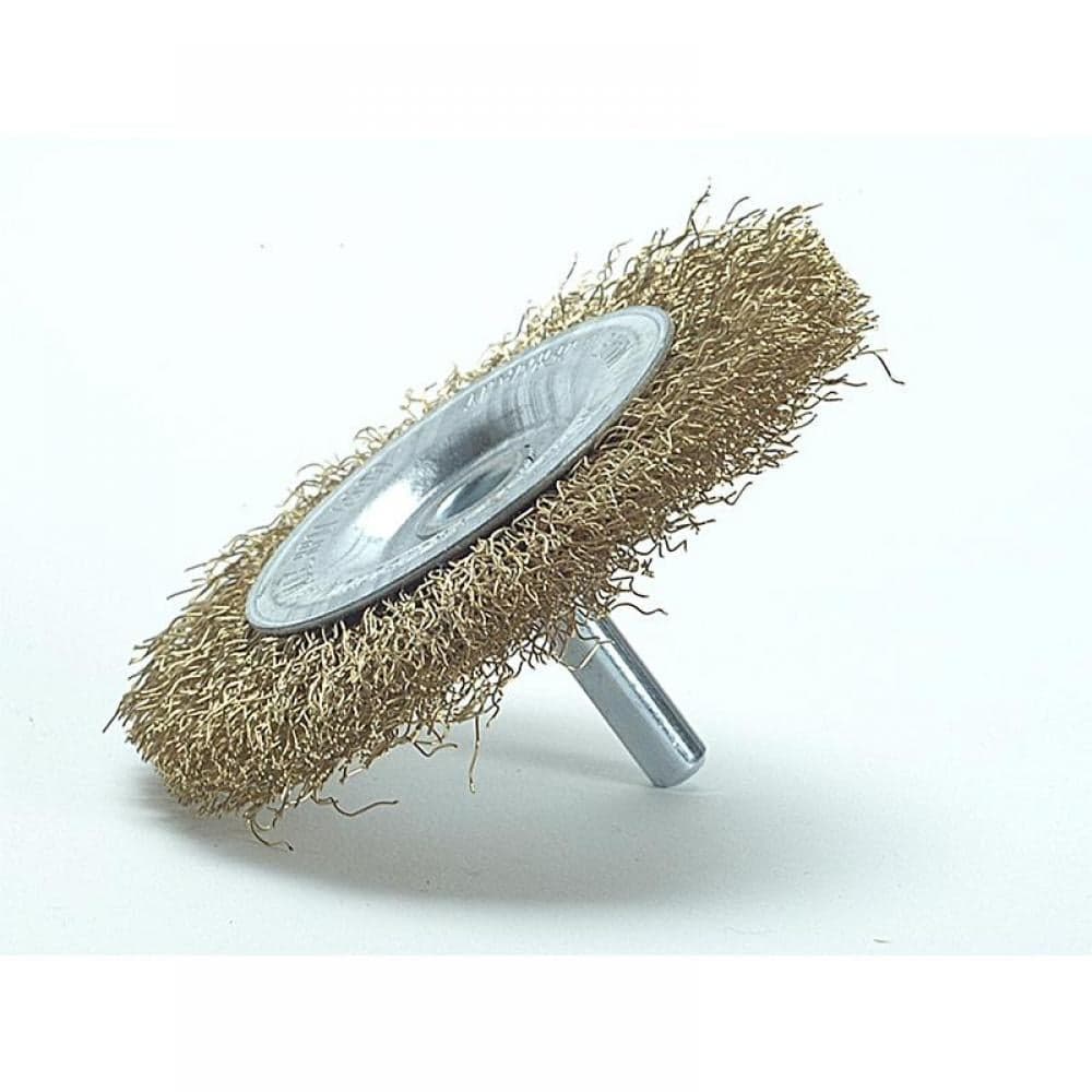 Lessmann 410.136.07 Diy Wheel Brush 75 X 10Mm 0.25 Brass Wire