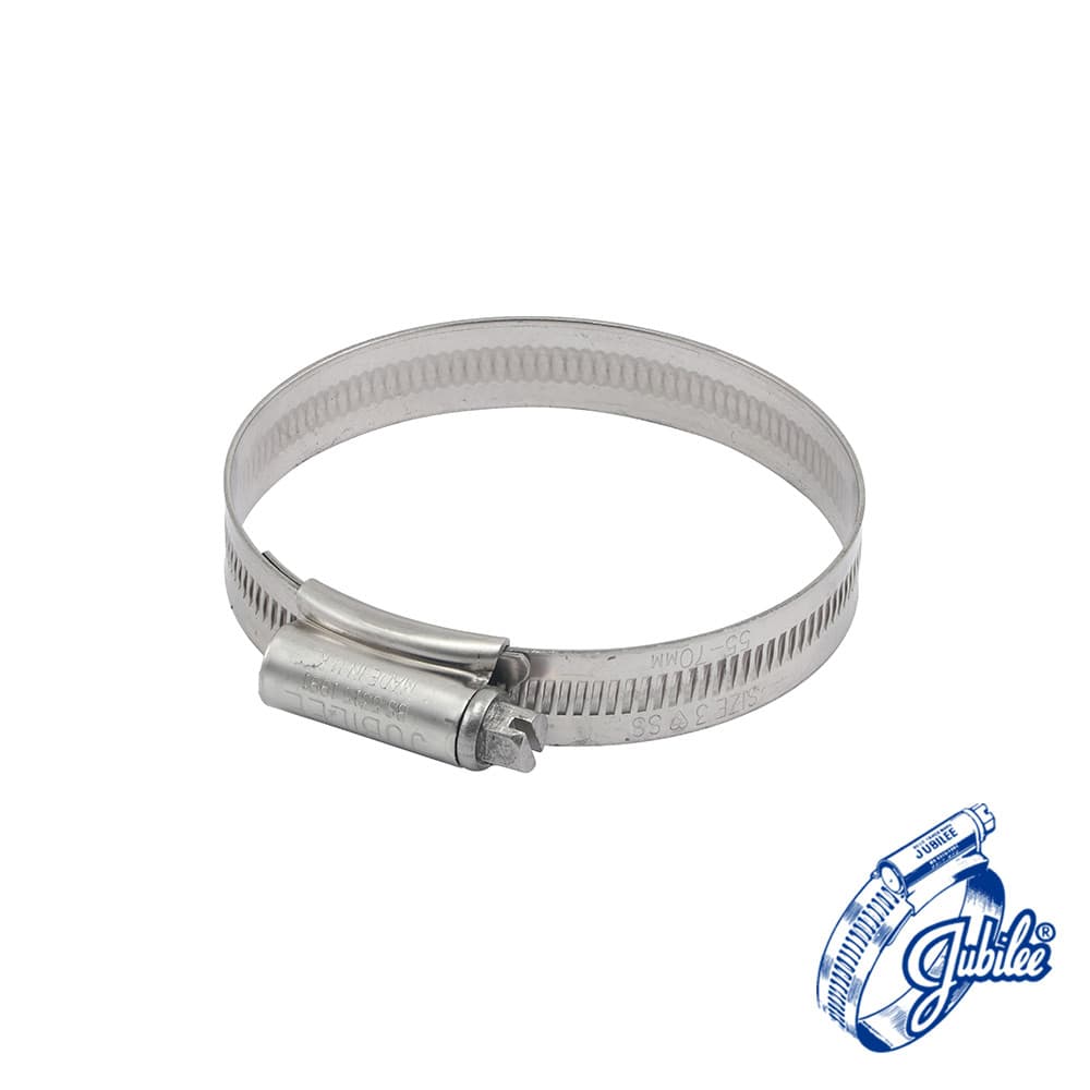 Jubilee JUB3SS Clip Stainless Steel - 3Ss 55-70Mm Box 10