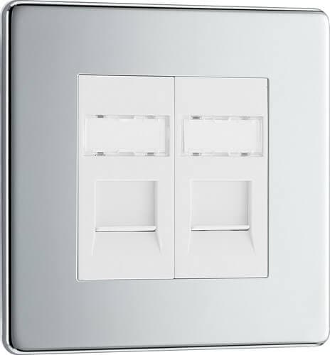 Evolve Matt Black (Black) Single Light Switch 20A 16Ax 2 Way PCDMB12B-01